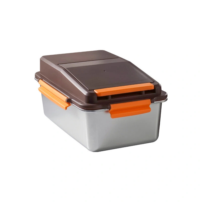 10kg 304 Edelstahl Silikon versiegelter Reisbehälter